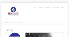 Desktop Screenshot of holmenpumping.com
