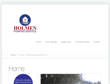 Tablet Screenshot of holmenpumping.com